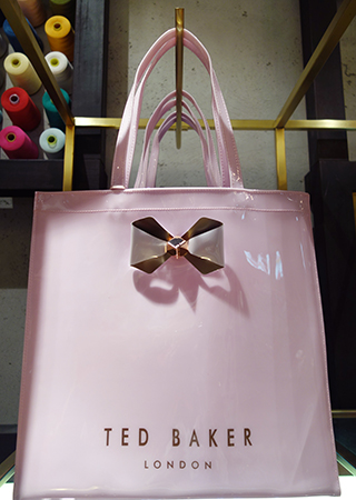 テッドベーカー ビニールトート
