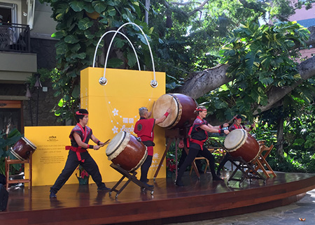 ロイヤルハワイアンセンターの元旦