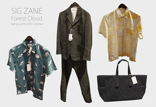 シグゼーン2016年春夏コレクション Forest Cloud