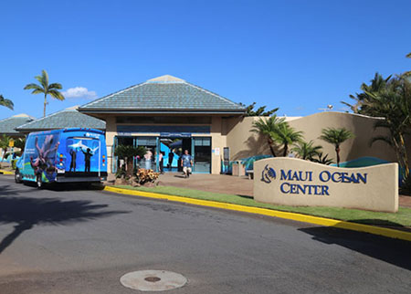 マウイオーシャンセンターでシャトルサービスが開始