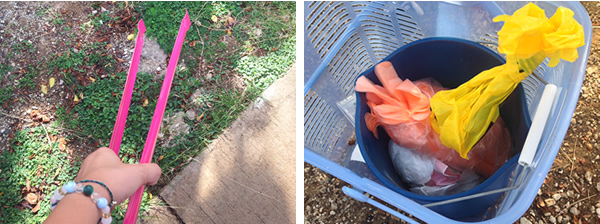 ホノルル海さくら ハワイのビーチ清掃活動