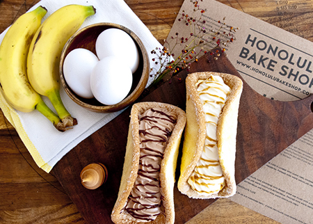 ホノルルベイクショップのホノルルバナナ