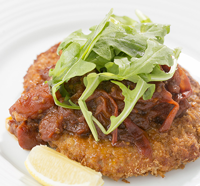 タオルミーナの新ランチメニュー ポーク・ミラネーゼ