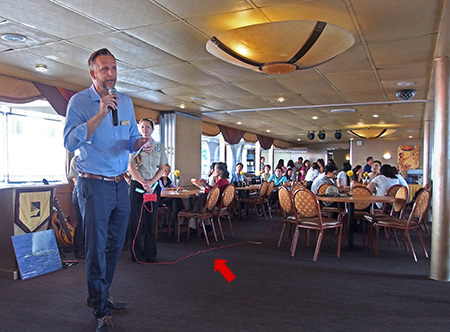 スターオブホノルル号のハワイホエールウォッチング