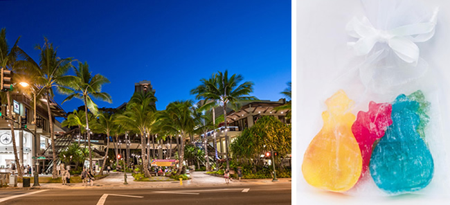 ロイヤルハワイアンセンターVISA利用でアイランドソープ＆キャンドルワークスのソーププレゼント