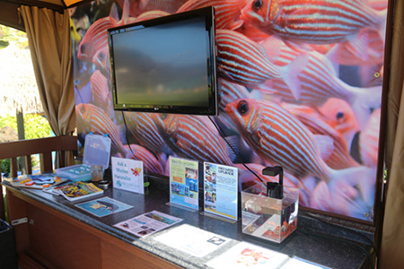 シェラトンマウイ内 ハワイアンマリンライフ・ハレ