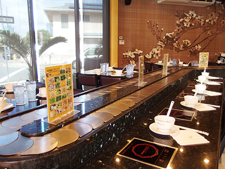 ハワイ初の回転しゃぶしゃぶ ハワイポット