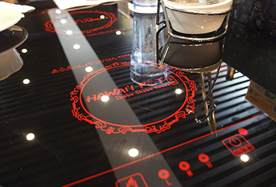 ハワイ初の回転しゃぶしゃぶ ハワイポット