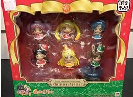 ハワイ博文堂書店 セーラームーンのぷちきゃらフィギュア
