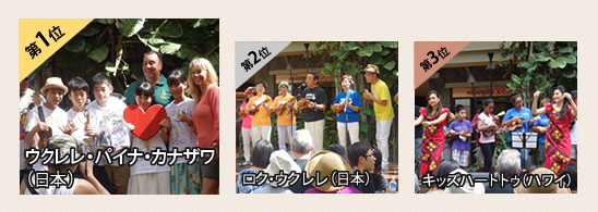 第5回インターナショナルウクレレコンテスト グループ部門