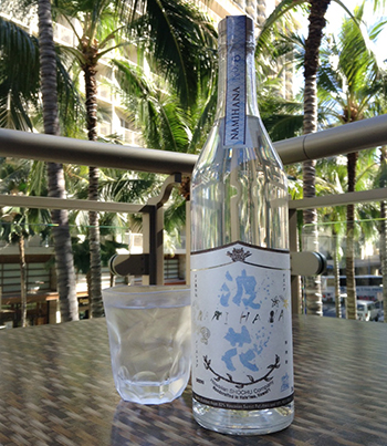 ハワイの芋焼酎波花新酒入荷