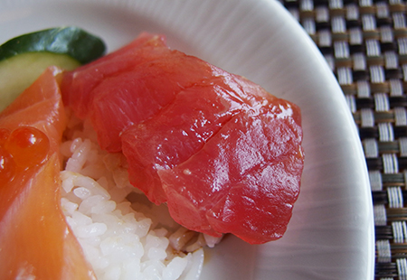 ハワイの人気シーフードレストラン アンクルズフィッシュマーケットのちらし寿司