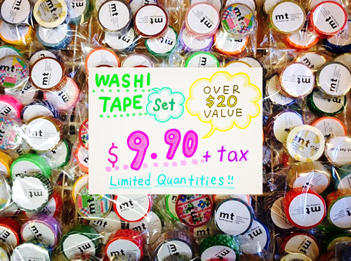 ハワイ博文堂書店 マスキングテープセール