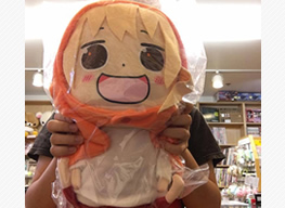 ハワイ博文堂書店 干物妹うまるちゃんの等身大人形