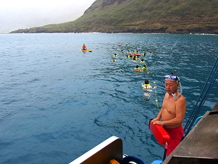 ワイルドドルフィンウォッチ BBQ＆スノーケル