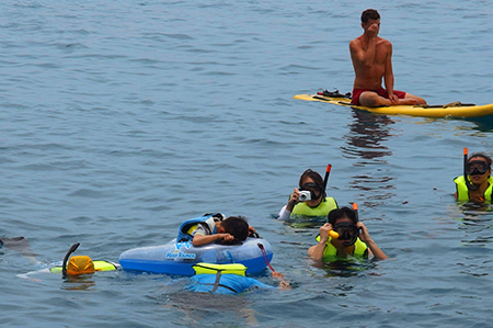 ワイルドドルフィンウォッチ BBQ＆スノーケル