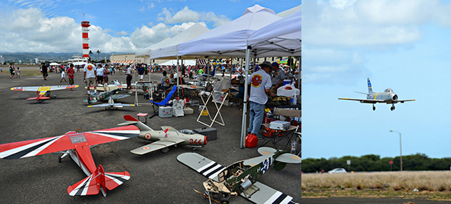 ラジコン航空ショー ビッゲストリトルエアショーインハワイ