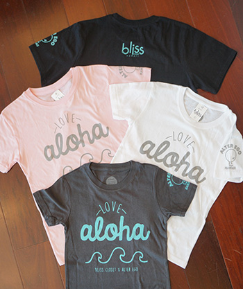 ブリスクローゼット×ロコデザイナーのコラボTシャツ発売