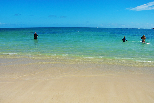 ペデゴ電気自転車でカイルア＆ラニカイをサイクリング