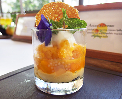 タオルミーナで味わうハワイ産完熟マンゴー料理