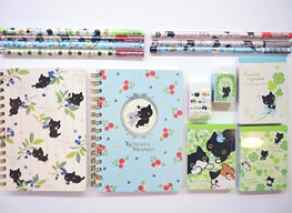 ハワイ博文堂書店 靴下にゃんこの文房具