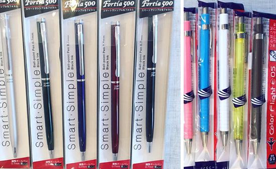 ハワイ博文堂書店セール ゼブラボールペン＆シャーペン