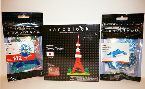 ハワイ博文堂書店セール ナノブロック