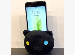 ハワイ博文堂書店 ねこあつめ スマートフォンスタンド