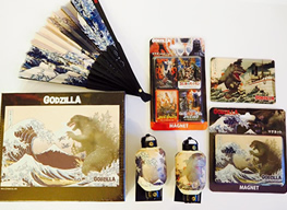 ハワイ博文堂書店 ゴジラグッズ