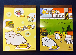 ハワイ博文堂書店 ねこあつめ メモパッド