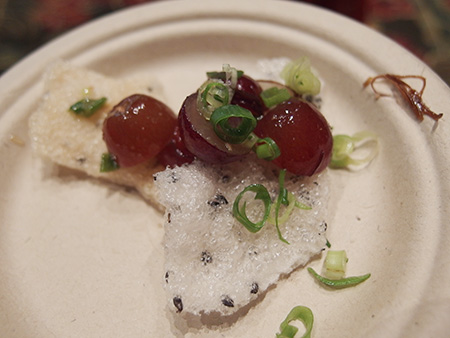 第16回ジョイオブサケ ハワイ ピッグアンドザレディーの料理