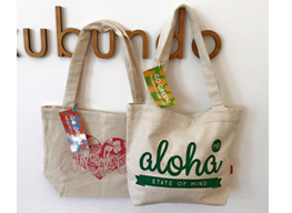 ハワイ博文堂書店 ローレンロスデザイン トートバッグ