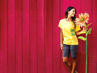 クレイジーシャツ パイナップル染めアイテム