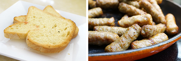 ハイアットプレイスワイキキビーチの朝食ビュッフェ