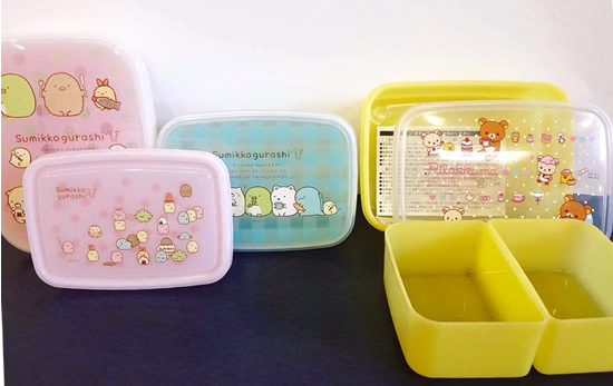 ハワイ博文堂書店セール すみっこぐらし＆リラックマのお弁当箱