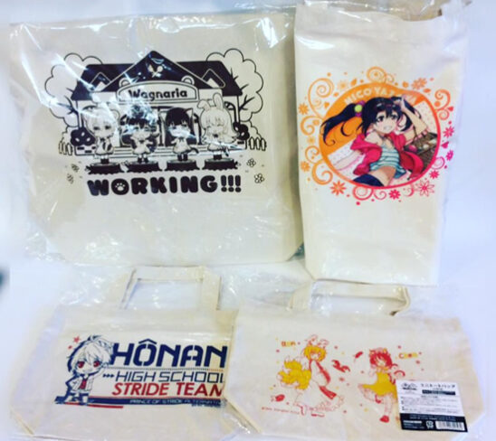 ハワイ博文堂書店セール アニメトートバッグ