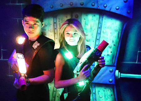 ハワイの屋内アミューズメント ティキズファミリーファンセンター