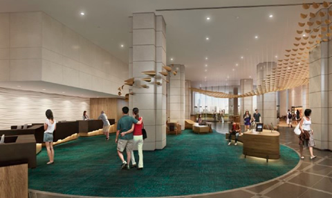 プリンスワイキキ ロビー