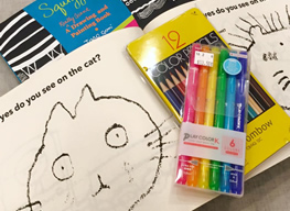 ハワイ博文堂書店 五味太郎のイラストぬりえ