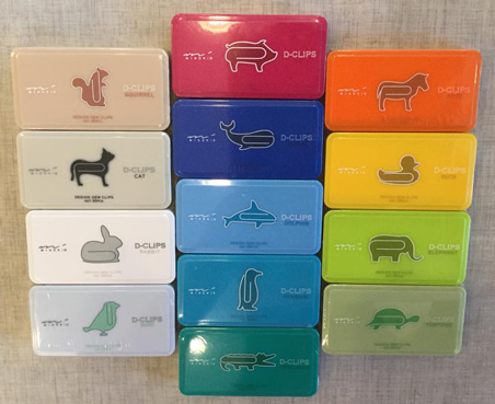 ハワイ博文堂書店セール 動物デザインのD-Clips