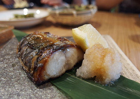 ハワイの居酒屋やっちゃば 鯖塩こうじ焼き