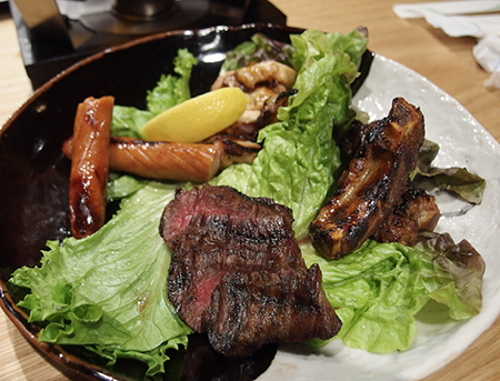 ハワイの居酒屋やっちゃば お肉の燻製