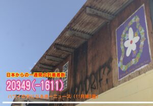 11月第2週のハワイ 【ハワイの気になる週一ニュース】