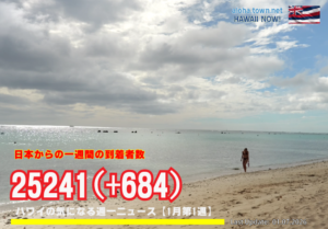 1月第1週のハワイ 【ハワイの気になる週一ニュース】