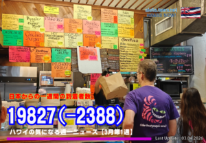 3月第1週のハワイ 【ハワイの気になる週一ニュース】